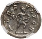 6-piece lot of Roman Imperial AR Denarii, all encapsulated by NGC. - 2