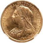 Great Britain. Half Sovereign, 1900 NGC MS62