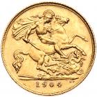 Great Britain. Half Sovereign, 1904 EF - 2