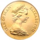 Isle of Man. Sovereign, 1977 Brilliant Unc