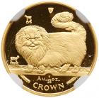 Isle of Man. 1/25 Crown, 1997 NGC PF70 UC