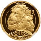 South Africa. 10 Rands (1/10 Natura), 2003 NGC PF69 UC