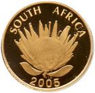 South Africa. 5 Rand, 2005 Brilliant Proof - 2