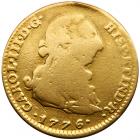 Spain. 2 Escudos, 1776-PJ (Madrid) Good