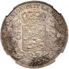 Belgium. 5 Francs, 1873 NGC MS62 - 2