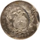 Chile. Peso, 1855-So EF or better - 2