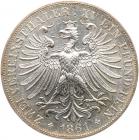 German States: Frankfurt am Main. 2 Talers, 1861 NCS About Unc - 2