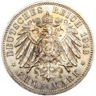 German States: Lubeck. 5 Marks, 1913-A NGC About Unc