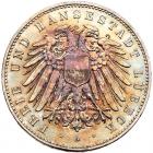 German States: Lubeck. 5 Marks, 1913-A NGC About Unc - 2