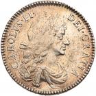 Great Britain. Halfcrown, 1671 NGC AU53