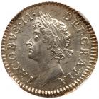 Great Britain. Fourpence, 1687 NGC MS63