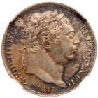 Great Britain. Sixpence, 1817 NGC MS62