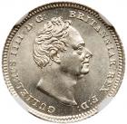 Great Britain. Groat or Fourpence, 1837 NGC MS64