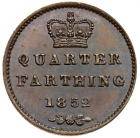 Great Britain. Quarter Farthing, 1852 About Unc - 2