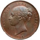 Great Britain. Penny, 1854 NGC Unc