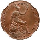 Great Britain. Penny, 1854 NGC Unc - 2