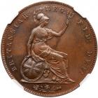 Great Britain. Penny, 1855 NGC MS63 BR - 2