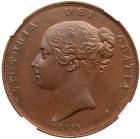 Great Britain. Penny, 1855 NGC MS62 BR