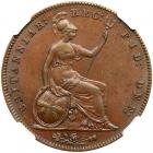 Great Britain. Penny, 1857 NGC MS62 BR - 2