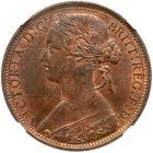 Great Britain. Penny, 1873 NGC MS63 BR