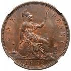 Great Britain. Penny, 1873 NGC MS63 BR - 2