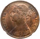 Great Britain. Penny, 1877 NGC MS63 BR