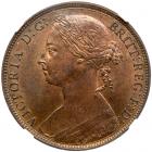 Great Britain. Penny, 1882-H NGC MS64 BR