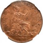 Great Britain. Penny, 1886 NGC MS63 RB - 2