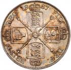 Great Britain. Double Florin, 1887 NGC MS63 - 2