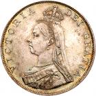 Great Britain. Double Florin, 1887 NGC MS62