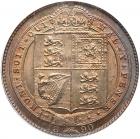 Great Britain. Shilling, 1890 PCGS MS64 - 2