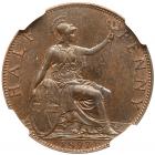 Great Britain. Halfpenny, 1897 NGC MS63 BR - 2