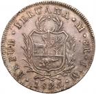 Peru. 8 Reales, 1825-JM (Lima) NGC EF45 - 2