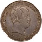 Spain. 20 Reales, 1822-SR (Madrid) NGC EF40