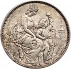 Switzerland. 5 Francs, 1865 VF