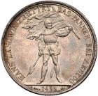 Switzerland. 5 Francs, 1869 EF