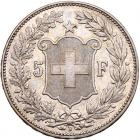 Switzerland. 5 Francs, 1890-B PCGS AU53 - 2