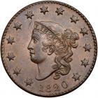 1820 N-6 R4 Small Date PCGS graded MS62 Brown