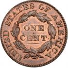 1829 N-2 R2 Large Letters PCGS graded MS64 Red & Brown, CAC Approved - 2