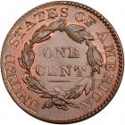 1829 N-7 R3 Large Letters PCGS graded MS64 Brown, CAC Approved - 2