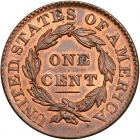 1831 N-7 R1 Large Letters PCGS graded MS65 Red & Brown, CAC Approved - 2