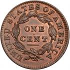 1832 N-1 R2 Medium Letters PCGS graded MS64+ Red & Brown, CAC Approved - 2