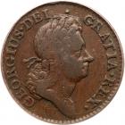 1723 Wood's Hibernia Halfpenny Martin 4.34-Gb.3 Rarity-2 PCGS graded VF30, CAC Approved