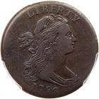 1796 S-92 R3 Draped Bust, Reverse of 1795 PCGS graded VF25