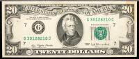 Beautiful full offset $20 and partial $100 offset