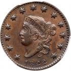 1822 N-11 R2 PCGS graded MS62 Brown