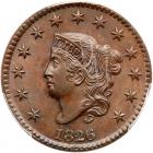 1826 N-7 R1 PCGS graded MS65 Brown, CAC Approved