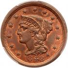 1848 N-21 R3- PCGS graded MS64 Red & Brown