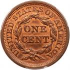 1857 N-2 R1+ Small Date PCGS graded MS64 Red & Brown, CAC Approved - 2