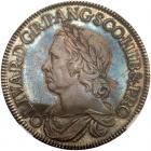 Great Britain. Crown, 1658/7 NGC MS64 PL